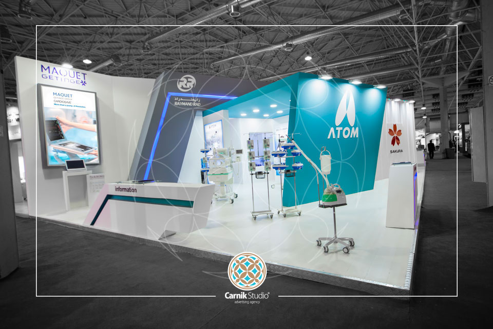 Design and construction of Raymand Rad exhibition booth-2017